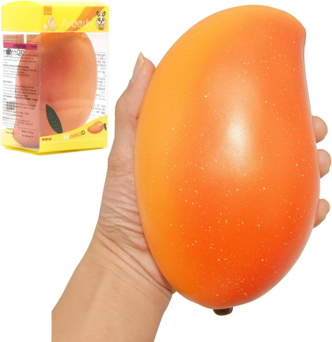 Squishy Gold Mango Colossal Slow Rising Scented Fruit Squishies