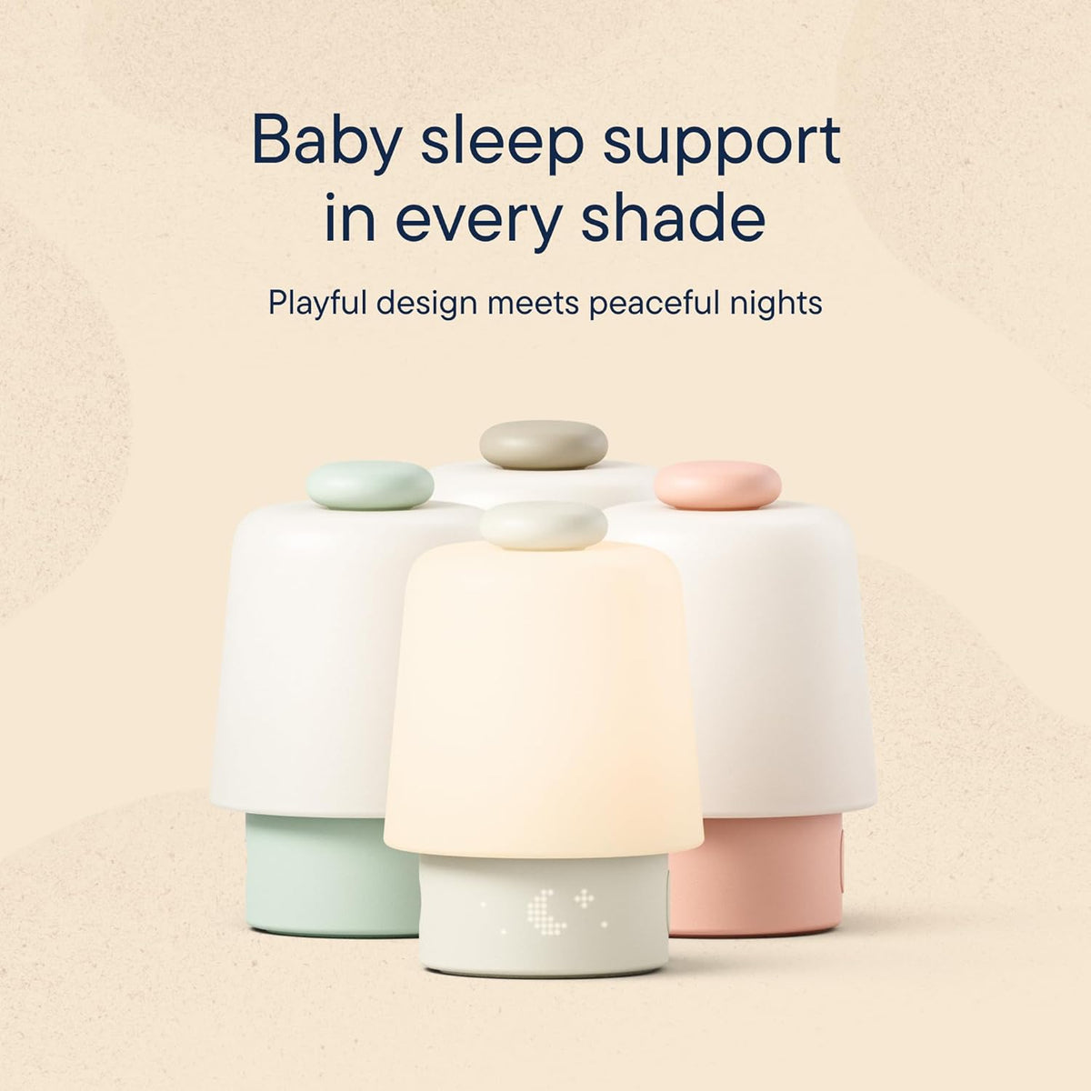Hatch Baby Sound Machine, Night Light (Putty) | Sleep Support | Registry Essential, Routine Builder, Time-To-Rise Alarm Clock, White Noise, Nursery Stories, Toddler Kids (Wi-Fi)