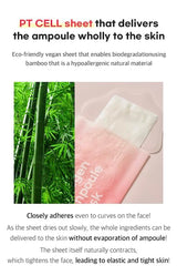freemay Pink Collagen Ampoule Mask 27ml (0.91 fl oz) × 10 Sheets