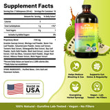 Serene Herbs Soursop Bitters Liquid with Soursop Leaves for Gut Cleanse, Detox & Immune Boost with Black Seed, Moringa, Irish Moss, Ashwaganda, Turmeric, 16 Fl Oz (Pack of 1), Mango