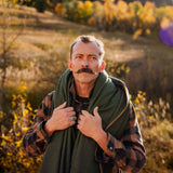 Arcturus Military Wool Blanket - Warm, Thick, Washable - Great for Outdoors, Camping, Stadium Blanket, Picnics, Travel - Car & Bushcraft Survival Kits