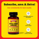 Bragg Organic Apple Cider Vinegar Capsules with Vitamin D and Zinc - 90 Count - Supports Immune System