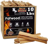 40Lb Fatwood Fire Starter Sticks | 100% Natural Fire Starters for Grill, Campfire, Wood Stoves, Bonfires | Easy Firestarter W/Just 2 Sticks in All Weather Conditions by Billy Buckskin (40Lb Box)