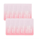 freemay Pink Collagen Ampoule Mask 27ml (0.91 fl oz) × 10 Sheets