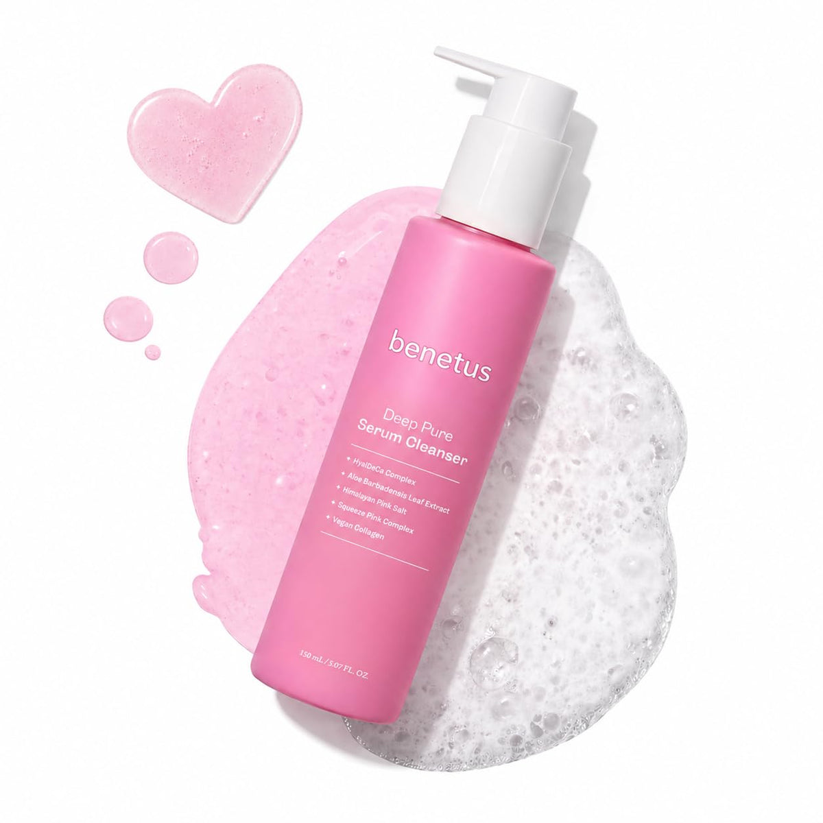 Benetus Deep Pure Serum Cleanser 5.07 fl oz (150ml)