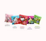 Gelly Jelly Cinnamoroll Lychee Flavor Collagen Jelly Snack - 350mg Collagen, Soft Chewy Fruit Jelly, 40g