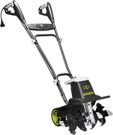 Sun Joe Corded Electric Garden Tiller & Cultivator with Steel Tines, 16 In, 12-Amp Motor - Heavy-Duty Tilling Machine and Power Tools for Lawn, Yard, and Gardening Care, TJ603E