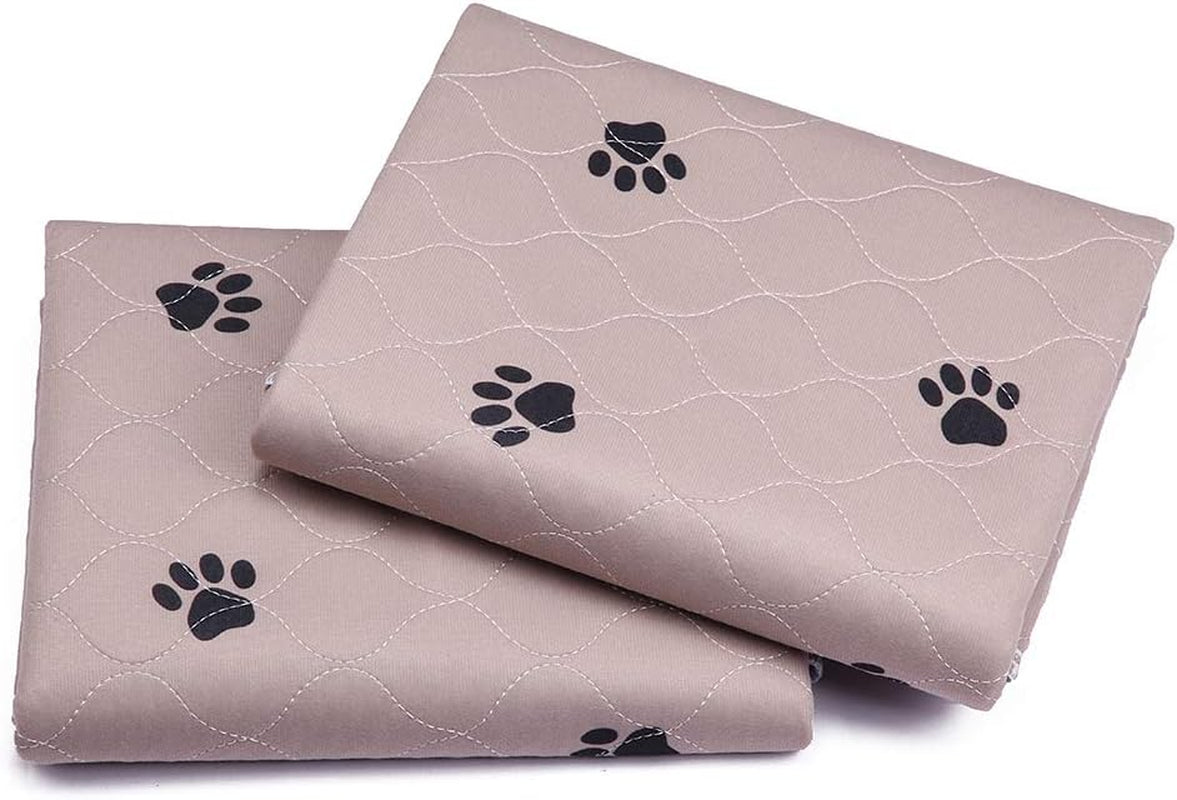 Washable Puppy Pads - Reusable, Super Absorbing, Waterproof, Large Dog Pee Pad for Dog Bed Mat