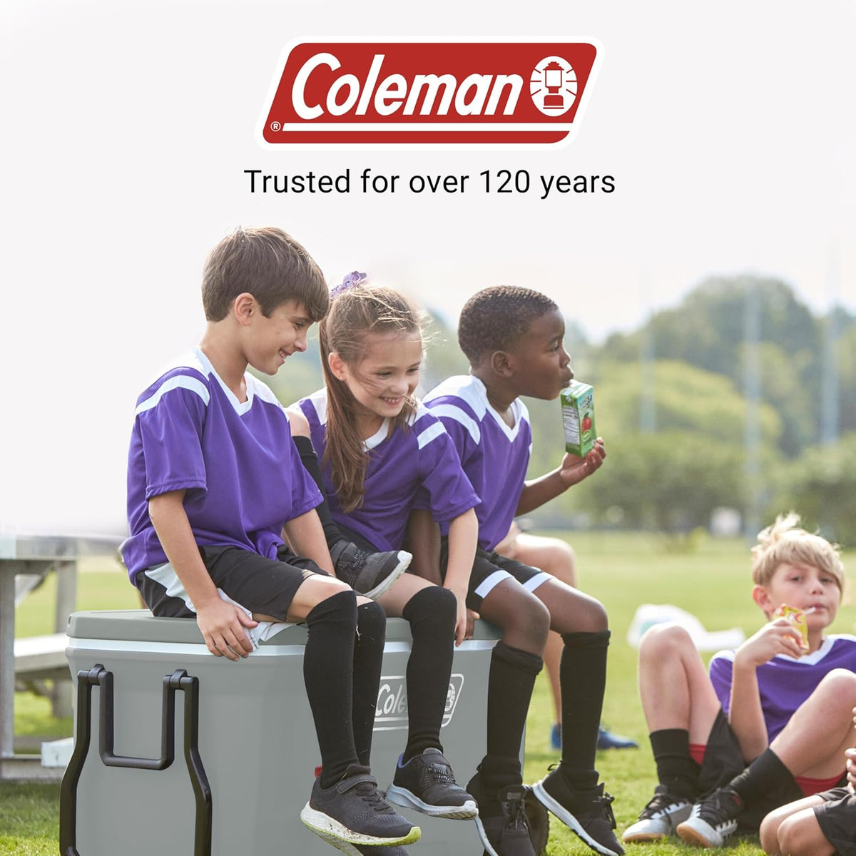 Coleman Classic Series Insulated Portable Rolling Cooler with Wheels, Leak-Resistant Outdoor Hard Cooler Keeps Ice up to 5 Days, 65-Quart